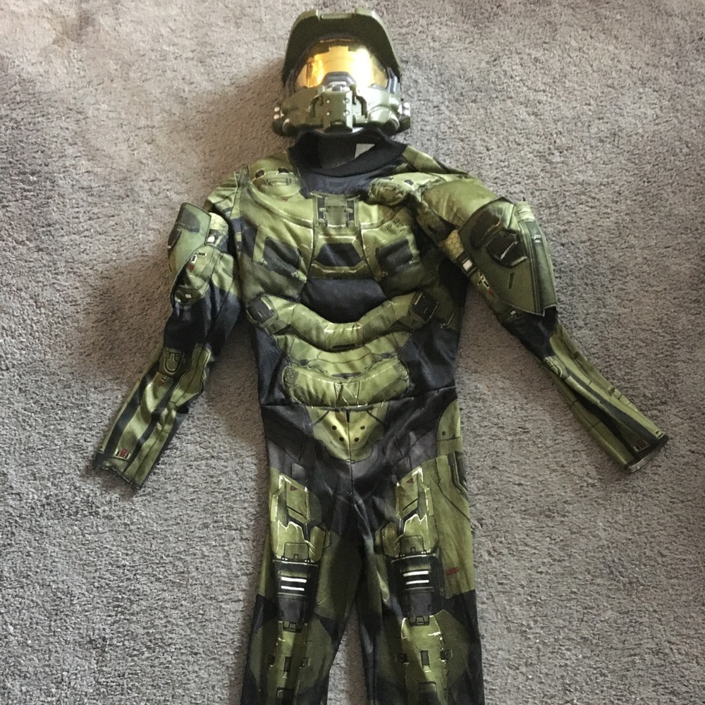 Size 7-8 Halo Halloween Costume